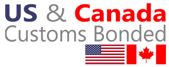US and Canada Customs Bonded logo